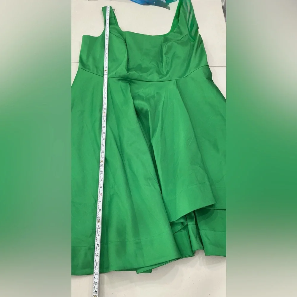 Eliza J Women's Dresses Asymmetrical Midi Green New - Picture 16 of 16